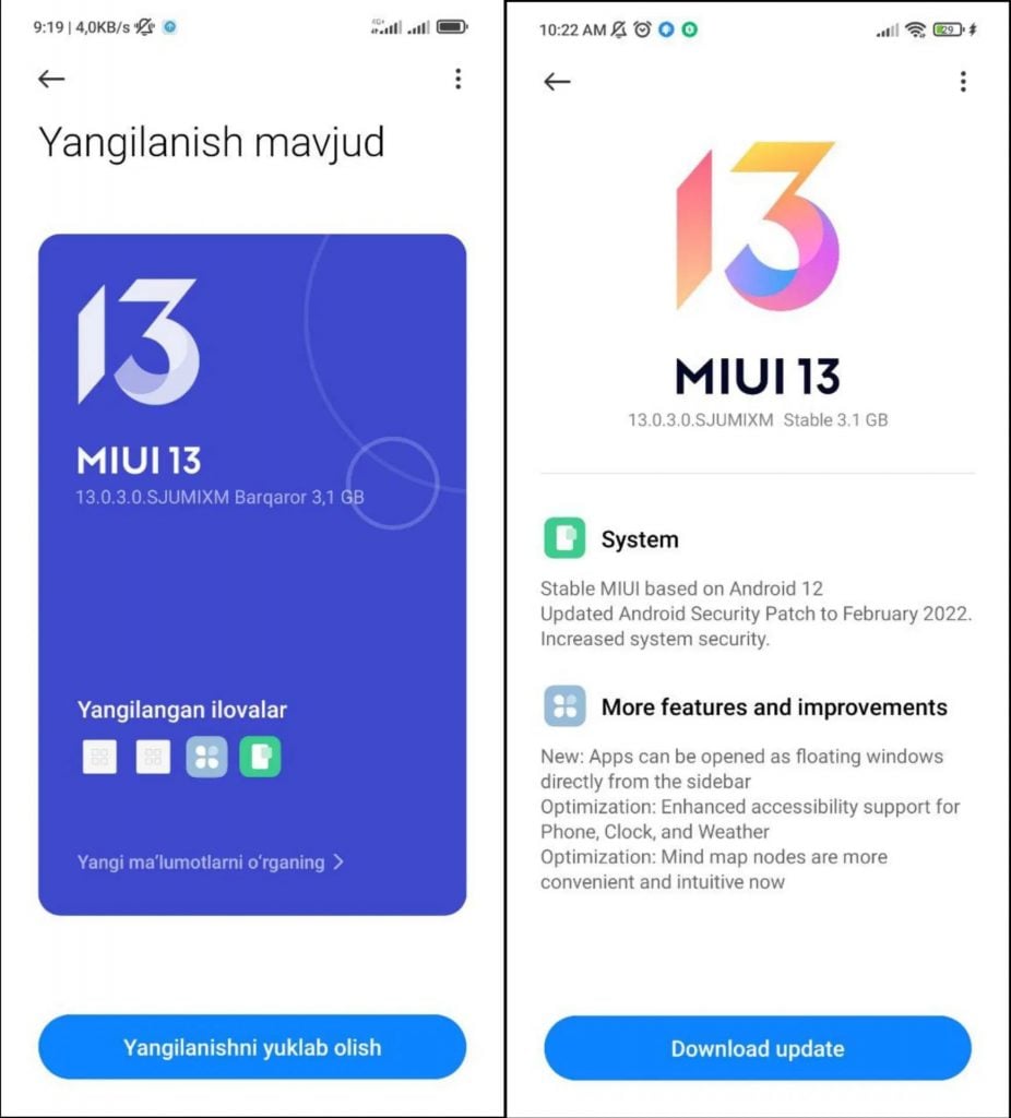 poco x3 pro miui 13