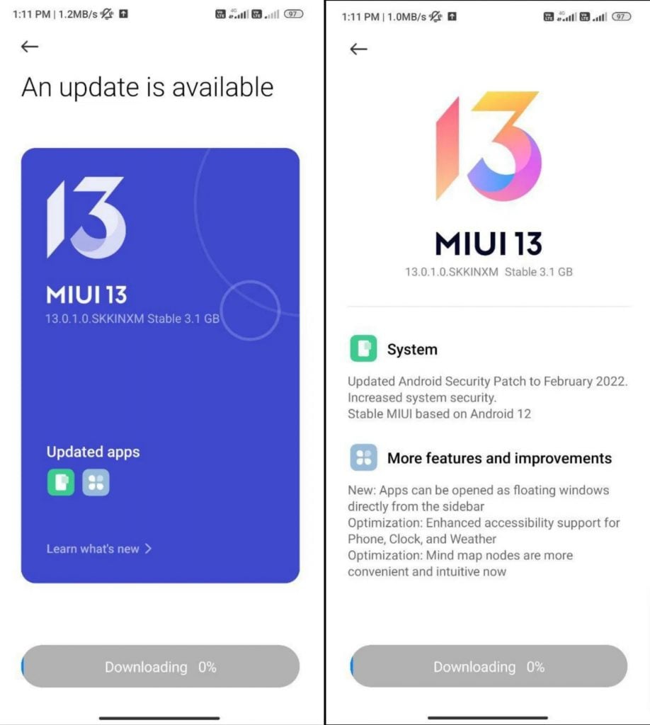 xiaomi mi 11x pro miui 13