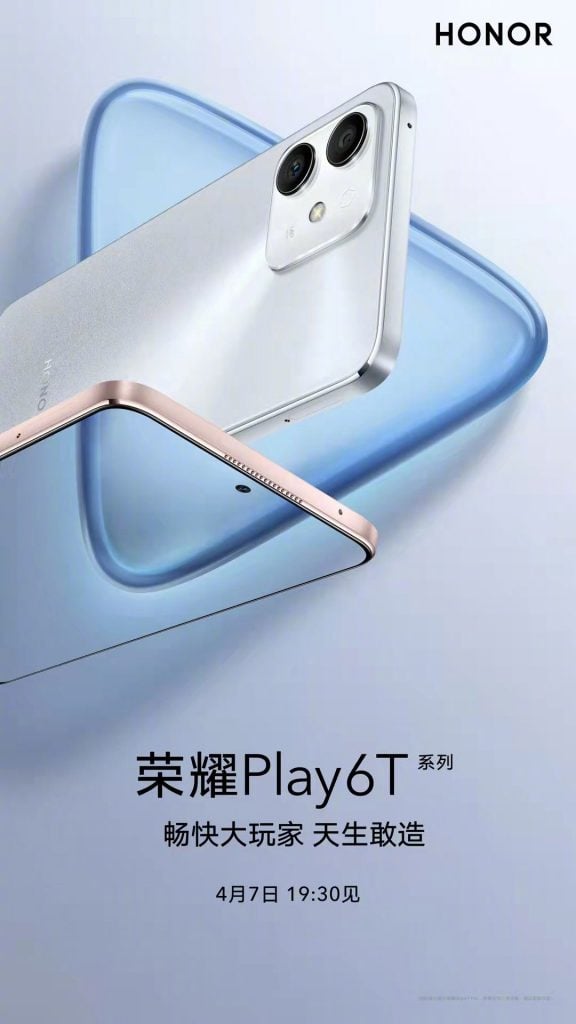 HONOR Play6T launch date