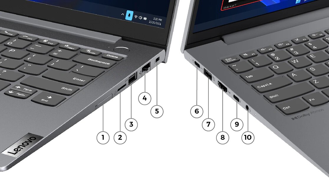 Lenovo-Thinkbook-14-Gen-4+ Ports