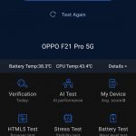 Benchmark Oppo F21 Pro 5G AnTuTu