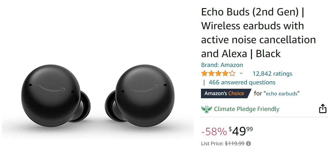 Amazon Echo Buds 2 Gen
