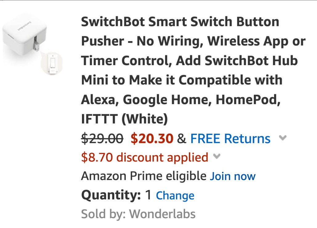 SwitchBot Bot