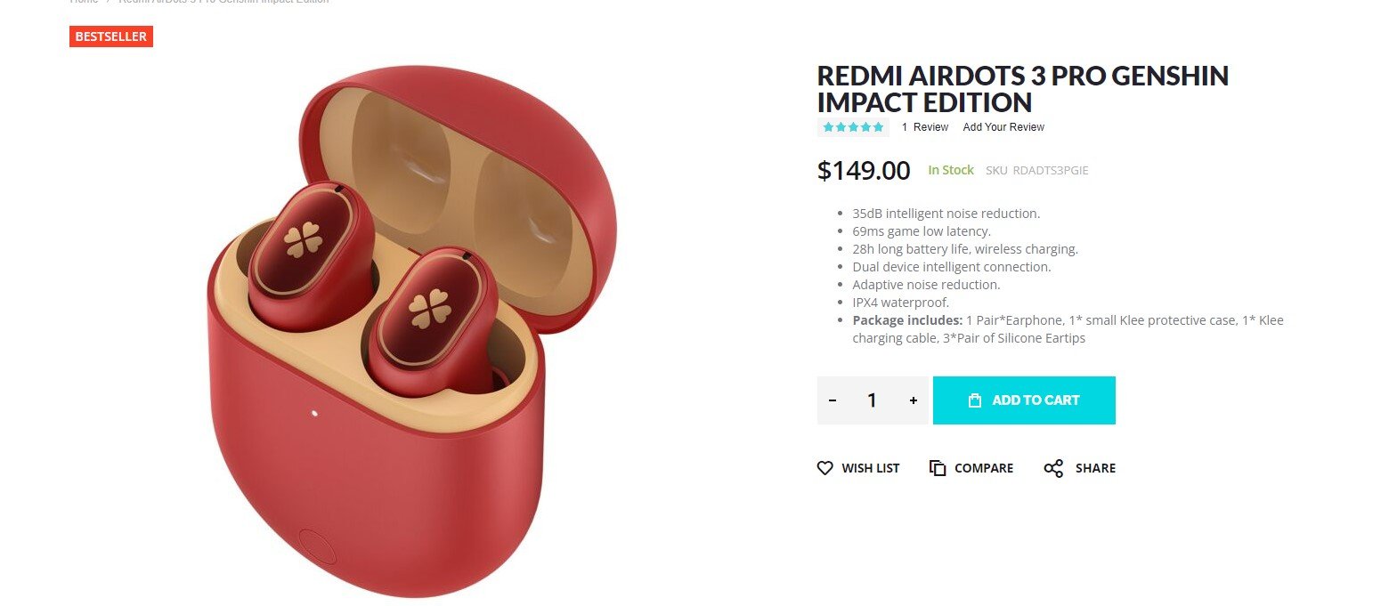 Xiaomi Airdots Pro 3 Купить