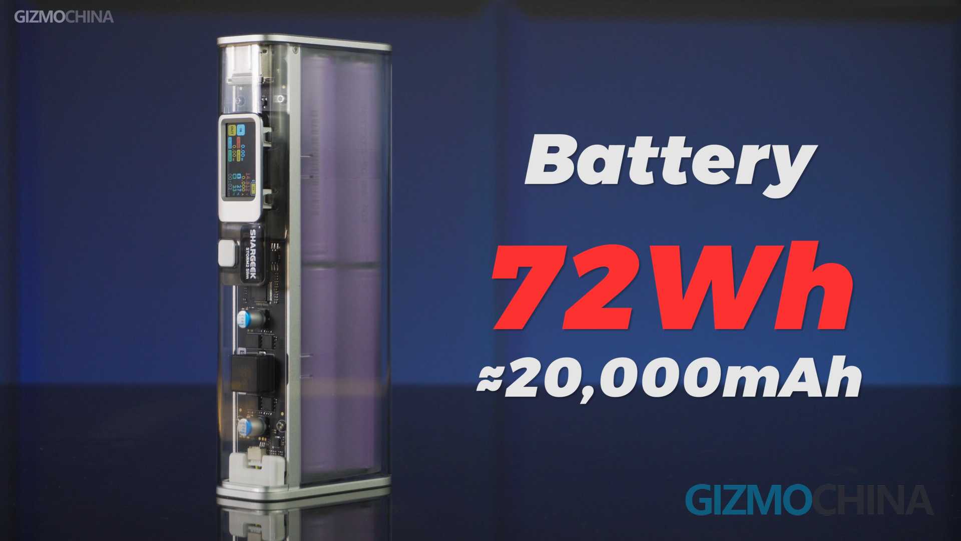 STORM2 Slim Review - 20000mAh Cyberpunk Power Bank - Gizmochina