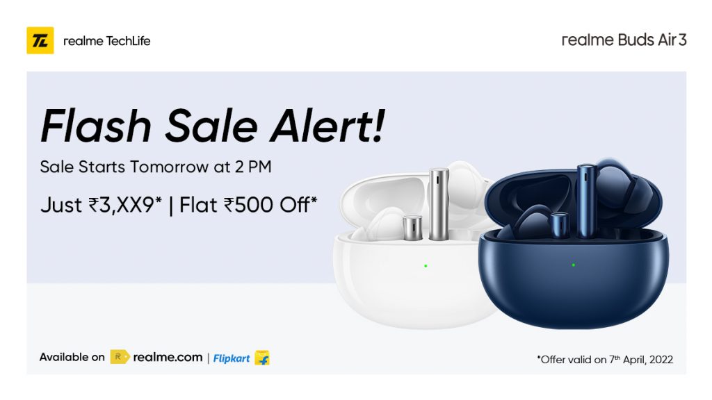 realme buds air 3 india sale