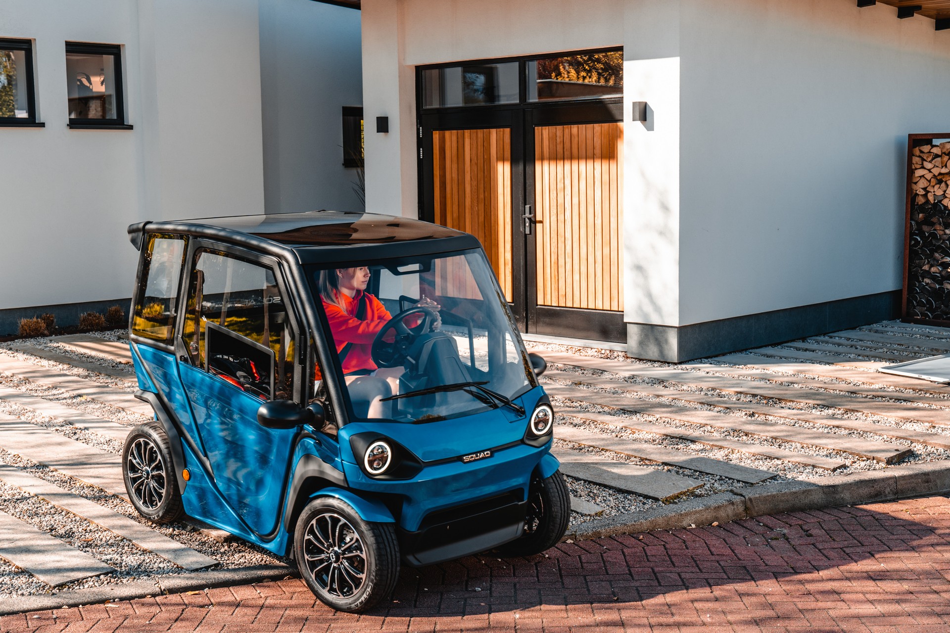Quad de movilidad solar del equipo