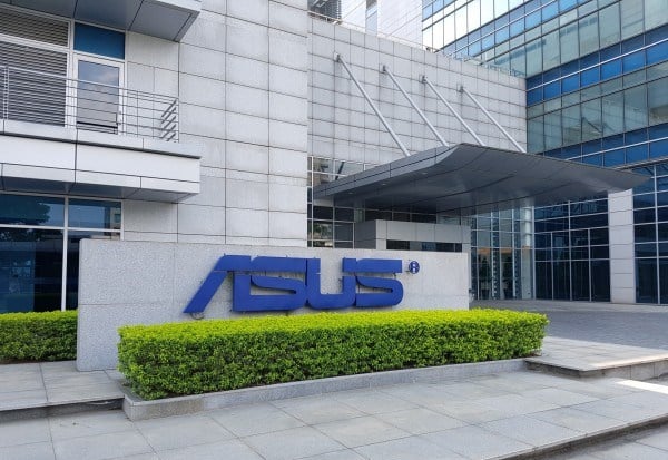 logotipo de la empresa ASUS