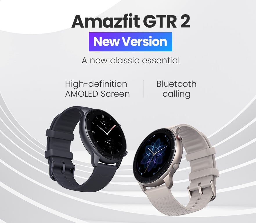  [2022 New Version] Amazfit GTR 2 Smart Watch for Men