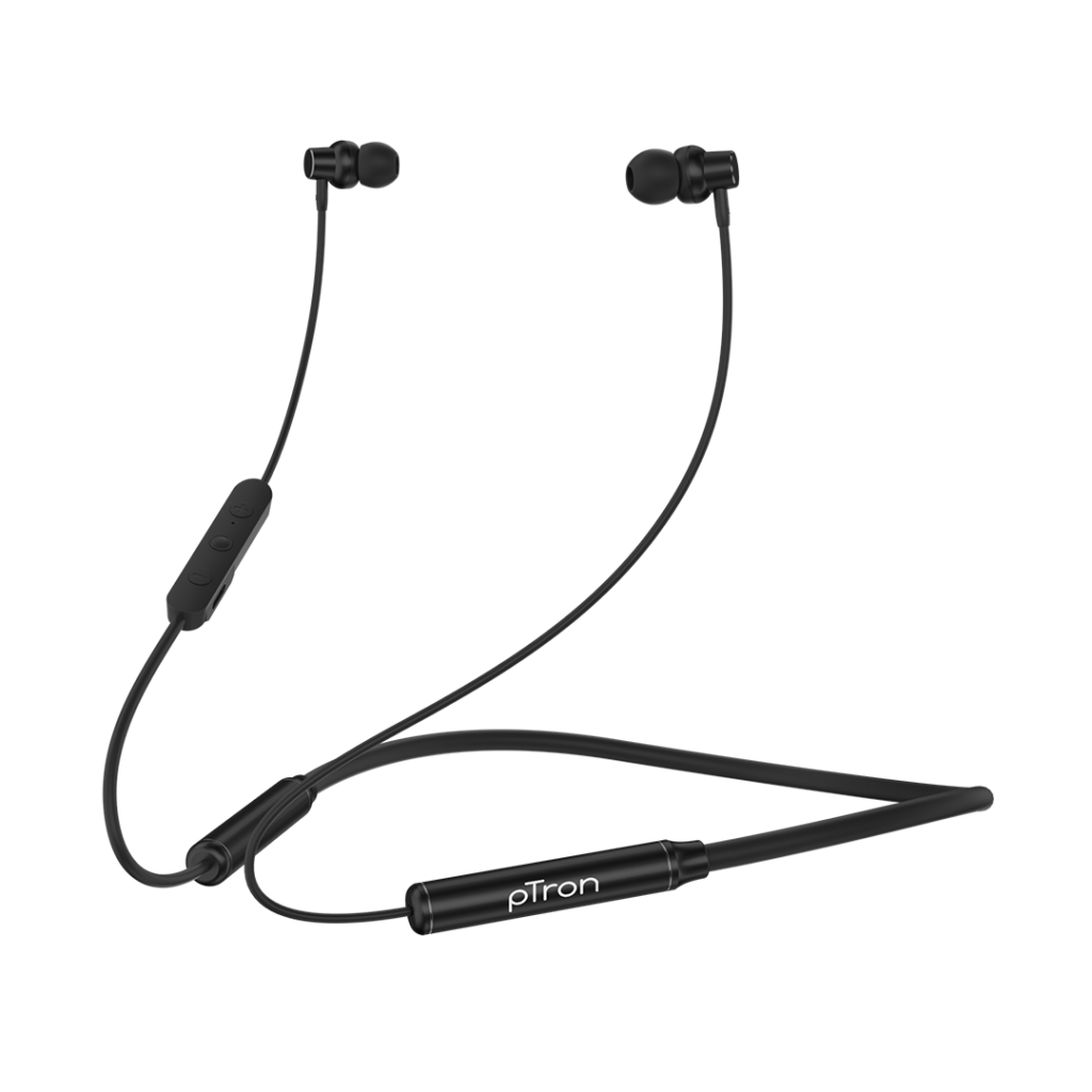 pTron Tangent Urban wireless neckband with 60hr playtime Launched in