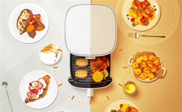 Xiaomi launches the MIJIA Smart Air Fryer 3.5L under crowdfunding -  Gizmochina