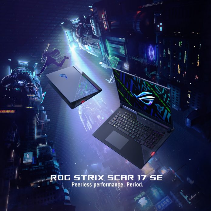 ASUS випустила нові ігрові ноутбуки ROG Strix SCAR 17 SE і ROG Flow X16