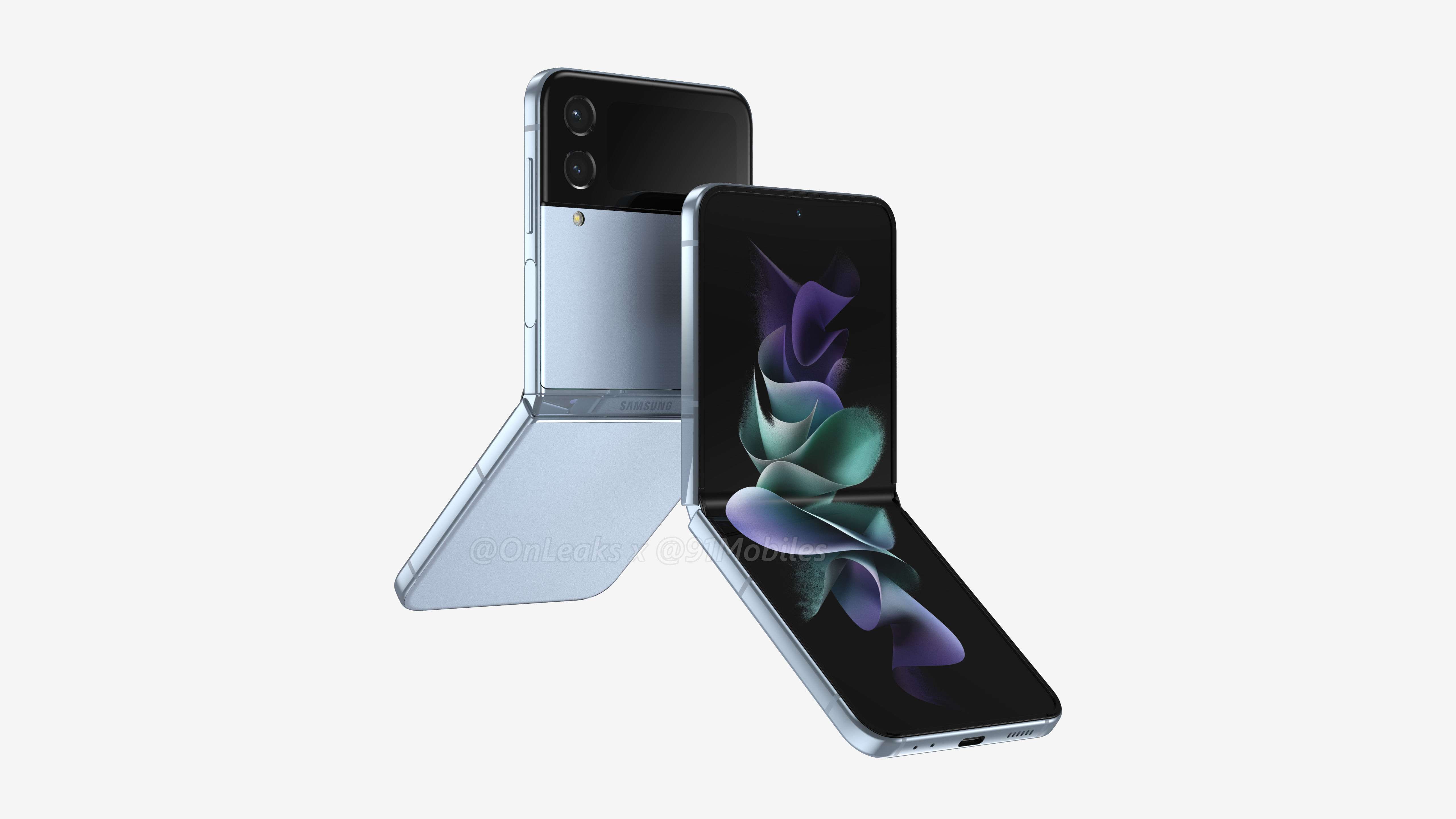 Representación del Samsung Galaxy Z Flip 4