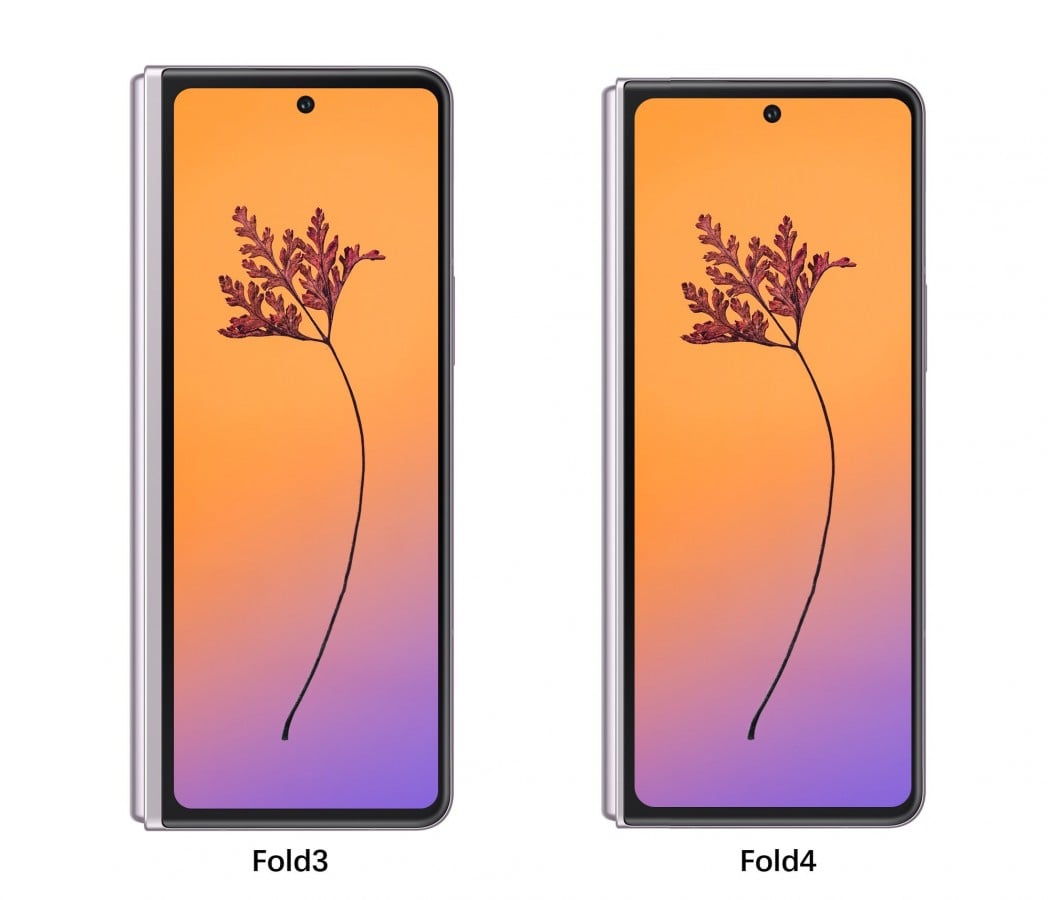 Samsung Galaxy Z Fold4 front display aspect ratio
