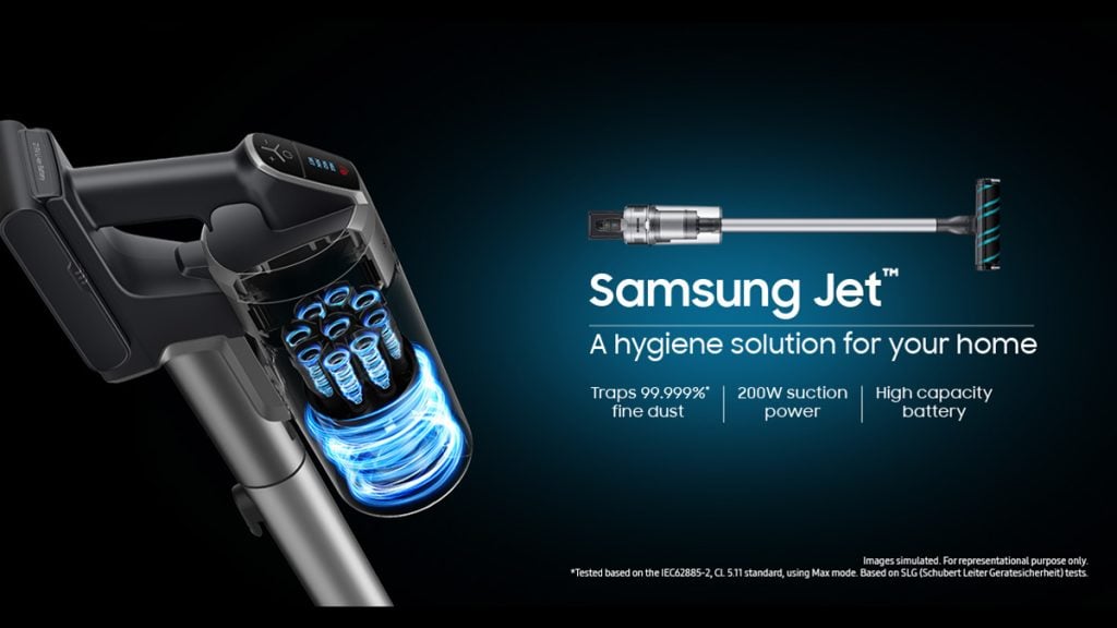 Aspirador inalámbrico Samsung Jet 70