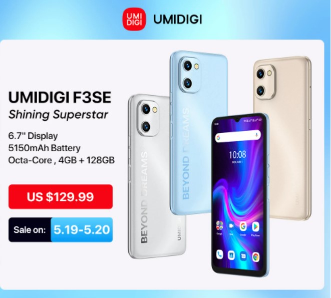 UMIDIGI F3 series