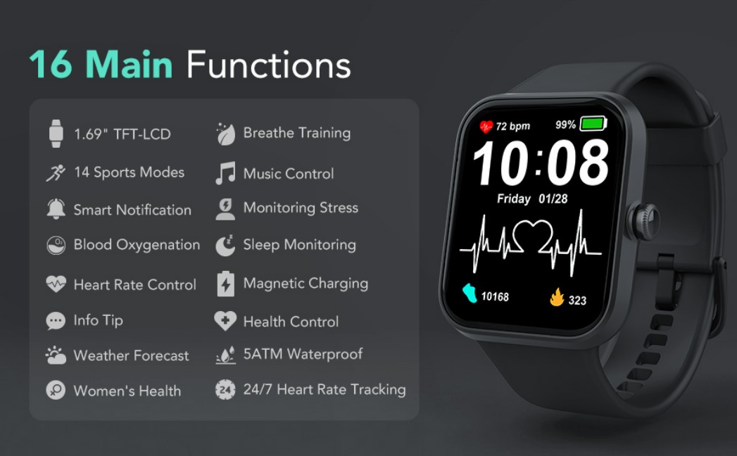 SKG V7 Smartwatch