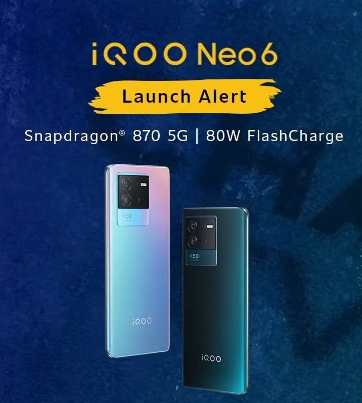 iQOO Neo 6 first teaser for India