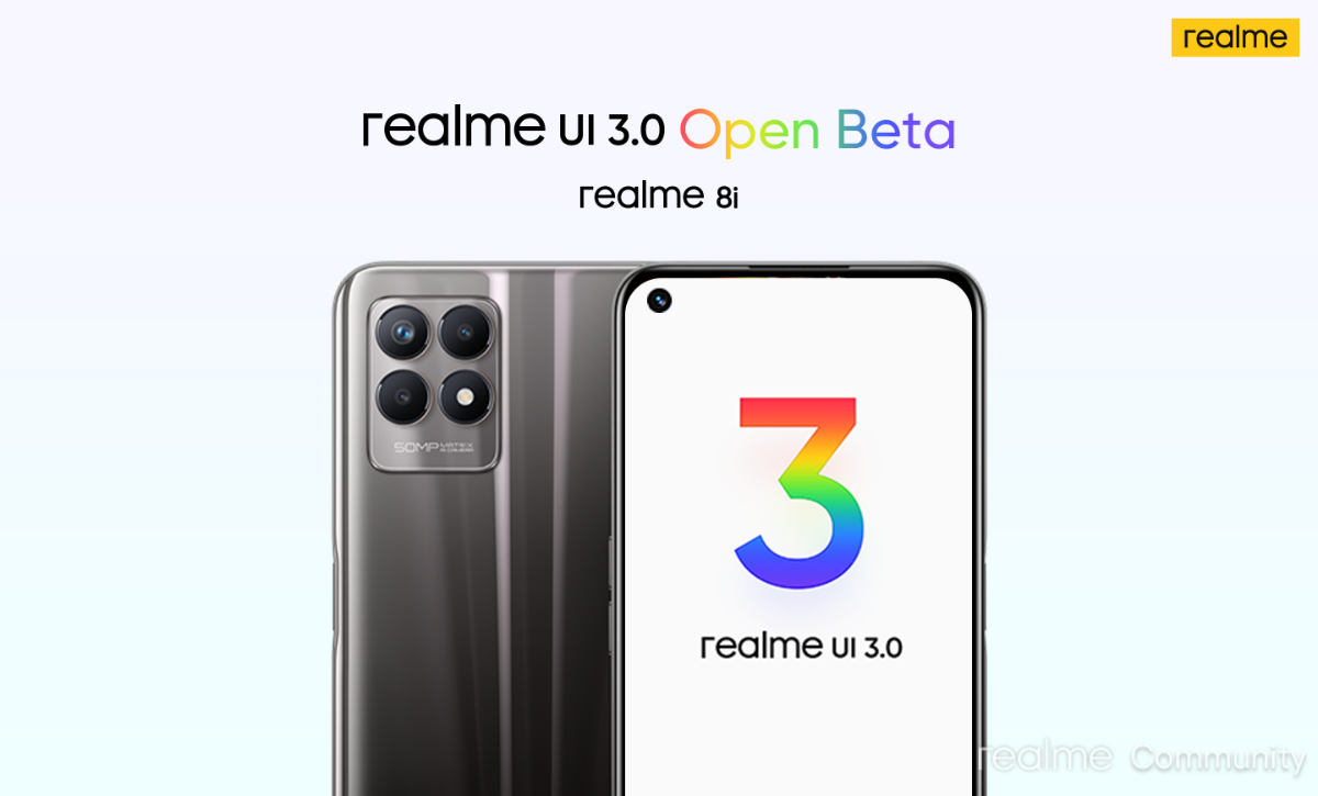 realme 8i open beta