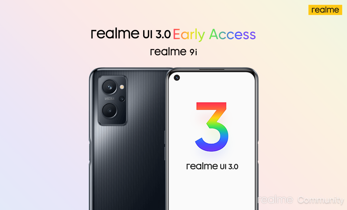 realme 9i early access