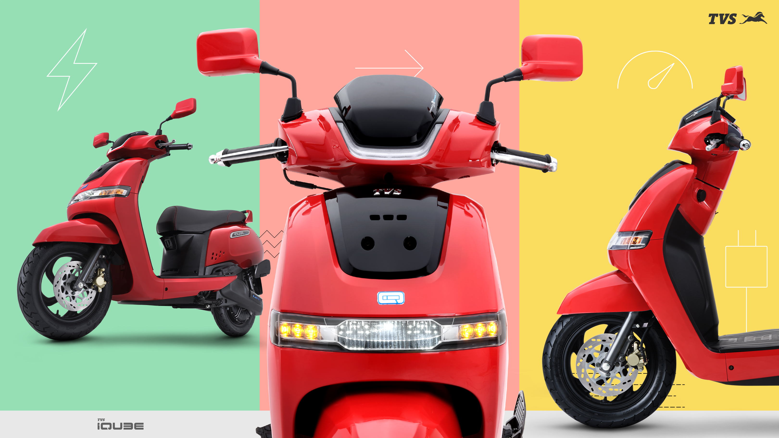 Patinete eléctrico TVS iQube