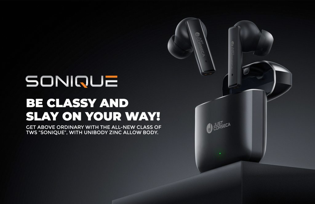 Just Corseca SONIQUE TWS Earbuds