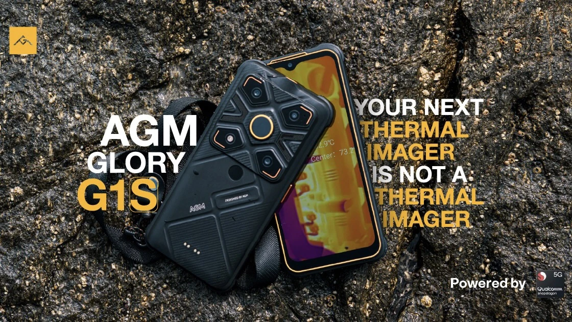 AGM Glory G1S rugged smartphone with a thermal camera launched at $699 ...