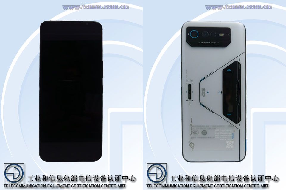 ASUS ROG Phone 6 TENAA images