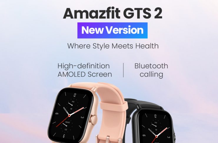 SMARTWATCH RELOJ XIAOMI AMAZFIT GTS STEEL BLUE