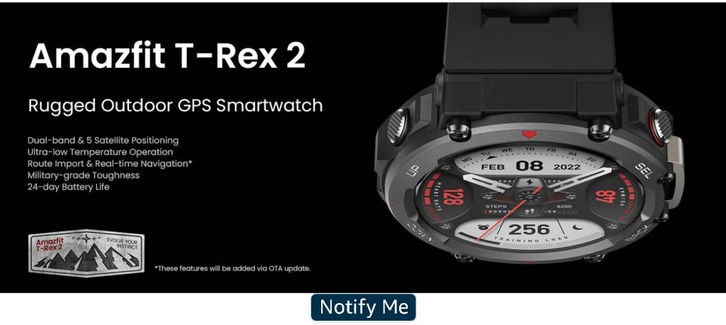 Amazfit T-Rex 2 