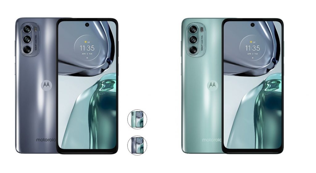 Moto G62 5G retailer listing