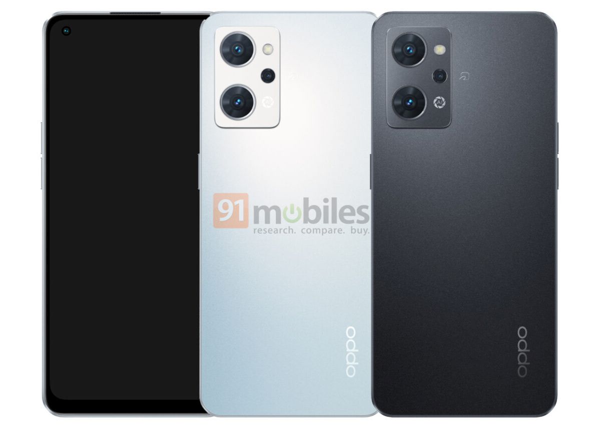 OPPO Reno 7A render leaked, likely to launch soon - Gizmochina