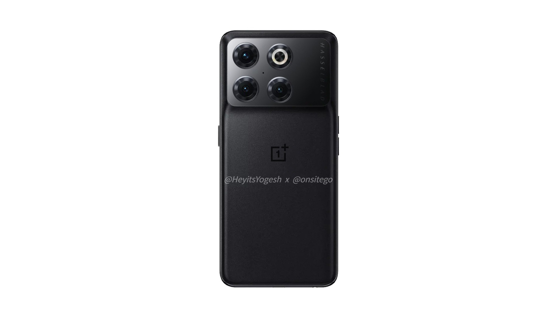 OnePlus 10 (or 10T) renders by Onsitego / Yogesh Brar