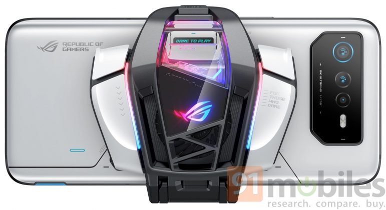ASUS ROG Phone 6's AeroActive Cooler 6 accessory