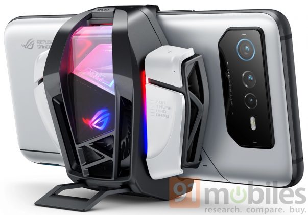 ASUS ROG Phone 6's AeroActive Cooler 6 accessory