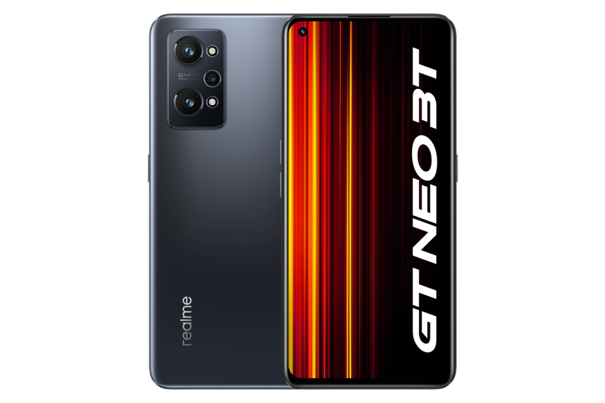 Realme GT Neo 3T in Shades Black