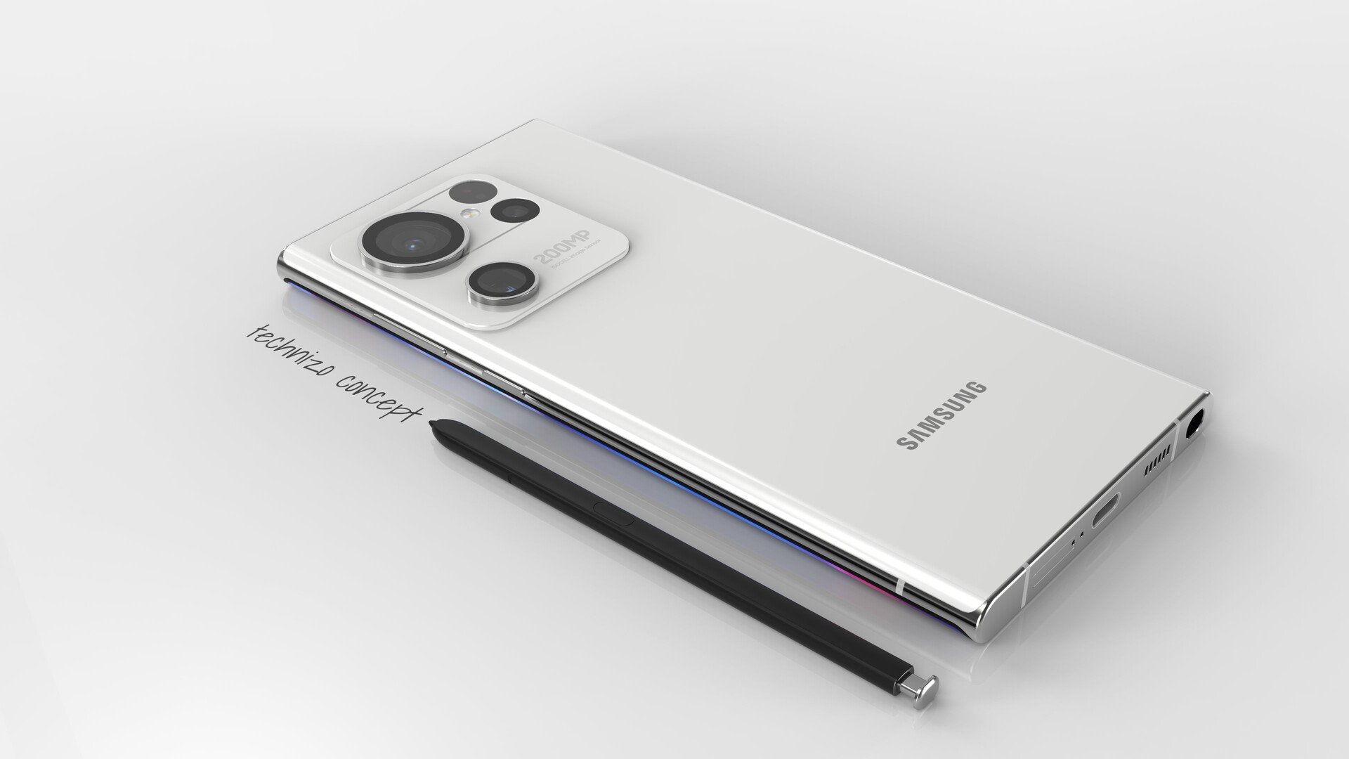 Samsung Galaxy S23 Ultra Concept Render