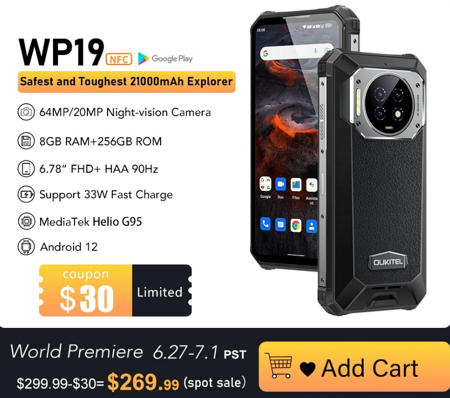 Oukitel WP19 