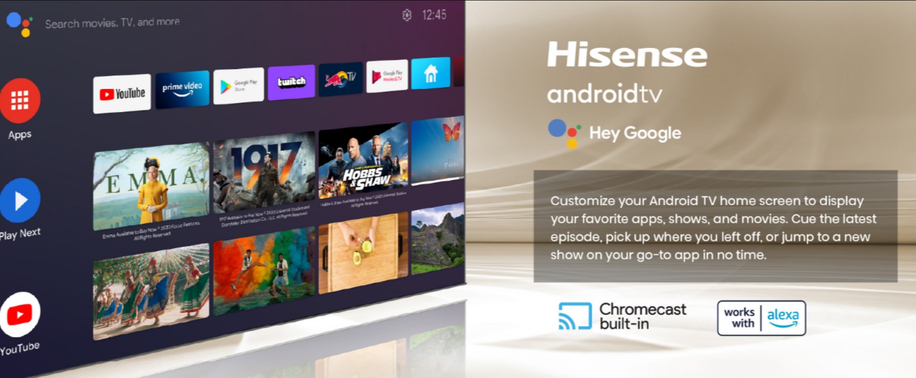Hisense ULED U8G 55-inch 4k Smart TV