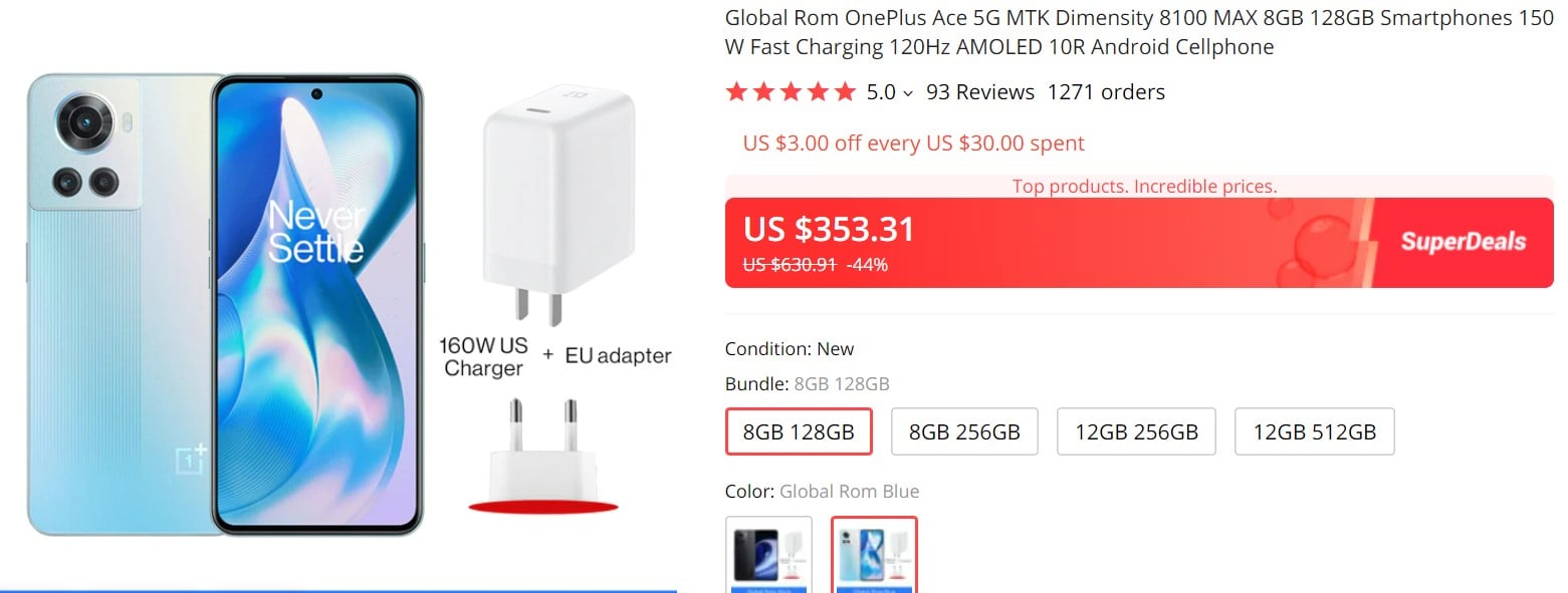 OnePlus Ace 5G