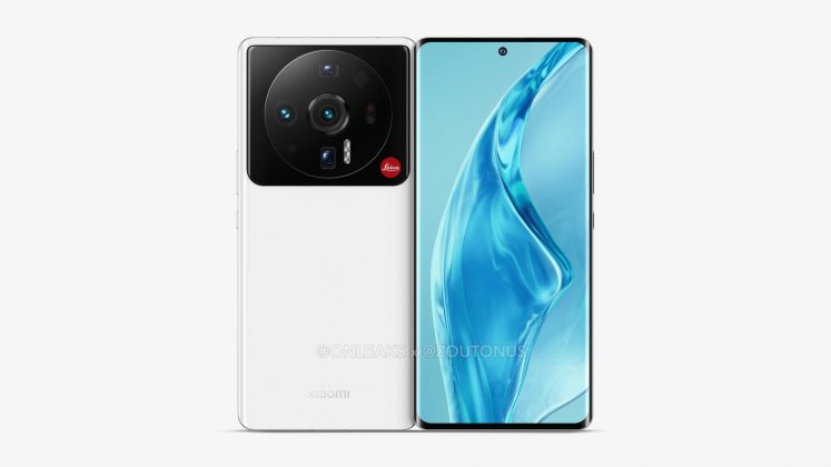 Xiaomi 12 Ultra CAD renders 1
