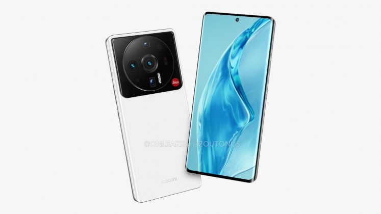 Xiaomi 12 Ultra CAD renders 2