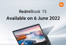 RedmiBook 15 is Coming to Malaysia on June 6 Xiaomi RedmiBook 15 Launch Date