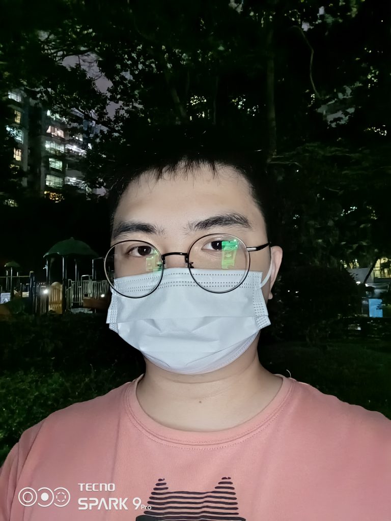 flash light + night mode