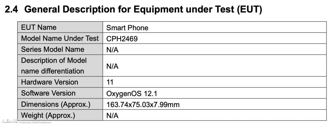 OnePlus CPH2469