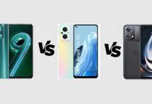 Realme 9 Pro vs Reno8 Lite 5G vs OnePlus Nord CE 2 Lite 5G: Specs Comparison
