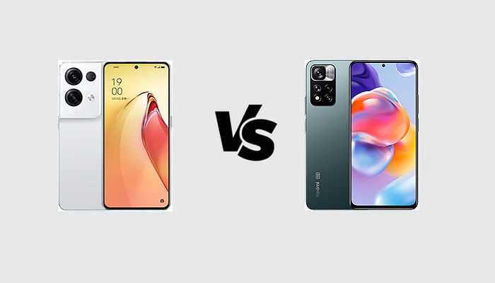 OPPO Reno8 Pro+ vs Redmi Note 11T Pro+: Specs Comparison