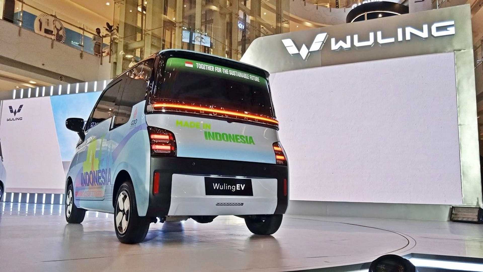 Wuling Air EV with 100km h top speed 300km range announced in Indonesia Gizmochina