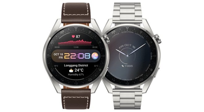Huawei Watch 3 Pro New launched in China, with 1.43 inch AMOLED display   titanium build - Gizmochina