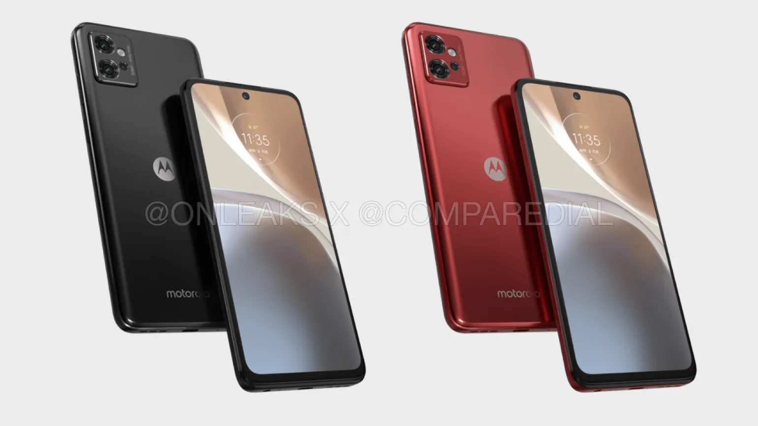 Moto G32 renders Comparar Marcar